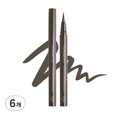 FORENCOS Tattoo 全效防水眼線筆 0.6g, 03 灰棕色, 6個