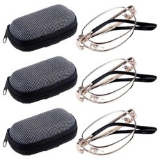 三折式放大鏡, 金色, 3個