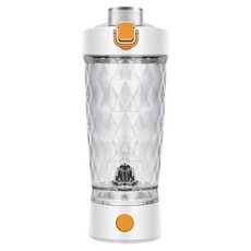 TAILI 太力 炫彩Tritan電動運動蛋白粉咖啡攪拌杯 白色 650ml, ZH90