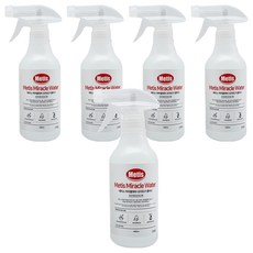 Metis 미라클워터 조리도구 클리너, 400ml, 5개