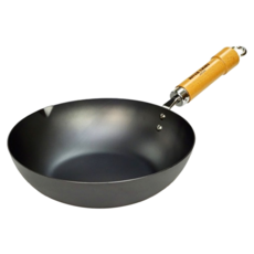 RIVER LIGHT 極鐵鍋 窒化鐵炒鍋 日本製, 1個, 30cm