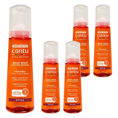 cantu 乳木果油波浪捲髮慕斯, 5個, 248ml