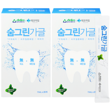 TECOZYME Soom Green 漱口水 口腔清潔液 20入, 2個, 220ml