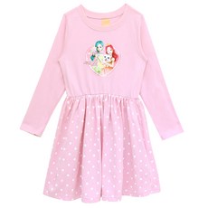 女童款Secret Jouju卡通印花9分連身裙