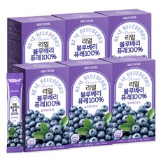 어바웃네이처 리얼 블루베리 퓨레 100% 14p, 280g, 6개