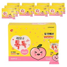레모나 톡톡 비타민C 100포, 200g, 10개