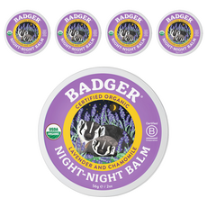 BADGER 夜間舒眠香膏 56g, 5個