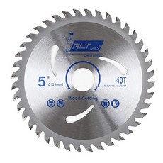알엘티툴스 목공 원형톱 40날 125mm, 1개