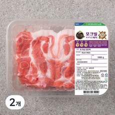농협 포크빌 한돈 목심 수육용, 1000g, 2개