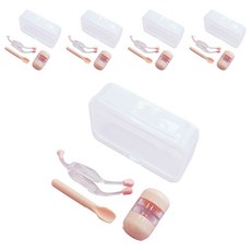 마메 소프트 렌즈 집게 흡착봉 세트, 핑크, 5개