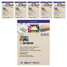 DOOSUNG PAPER 紙張 OA 花紋紙 彩色影印紙 米白色 180g R01, 90個, A4
