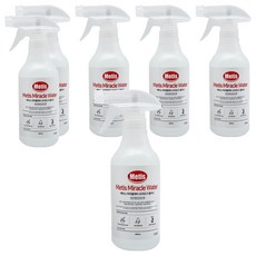 Metis 미라클워터 조리도구 클리너, 400ml, 6개