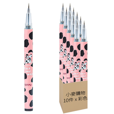 S133彩色眼線筆 13 x 1cm 9g 臥蠶筆, 彩色, 10支