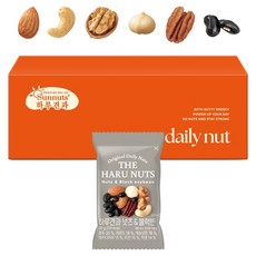 하루견과 넛츠 앤 블랙빈 믹스넛 12p, 240g, 1개