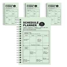 ibis PP 綁帶日程規劃本, 淺綠色, 4個