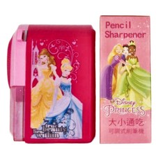 Disney Princesses 迪士尼公主 大小通吃可調式削鉛筆機, 貝兒仙杜瑞拉, 1個