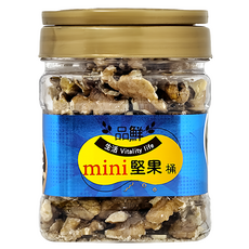 品鮮生活 mini堅果桶 原味核桃, 200g, 1桶