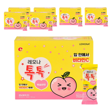 레모나 톡톡 비타민C 100포, 200g, 7개