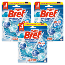 브레프 파워액티브 오션 퍼시픽 오션향, 50g, 3개