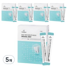 비타할로 데일리뉴 마우스워시 민트 스틱형, 600ml, 5개