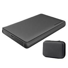 USB-C 外接硬碟 IT25U3 + 收納包套組, 灰色 黑色, 500GB