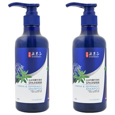 SOAPBERRY 古寶無患子 馬鞭草薄荷SPA洗髮精 沁涼頭皮身體 雙薄荷精華 清爽舒適 舒緩肌膚不適 呵護健康, 450g, 2瓶