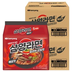삼양라면 매운맛 120g, 80개