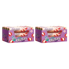 FRUTIPS 黑嘉麗 水果軟糖 荔枝口味, 140g, 24條