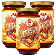 KIMLAN 金蘭 蜜汁烤肉醬, 240g, 3罐