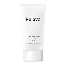 Relove 瞬淨Ku溜零毛髮霜, 1條, 80ml