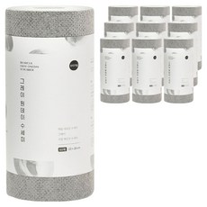 디어커스 그레이원데이수세미 60매, 그레이, 10개, 60개