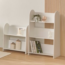 리샘 라우디 선반장 2단 585 + 3단 585 세트 방문설치, 화이트