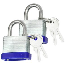 철판열쇠 강력자물쇠, 2개