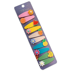 水果花朵款可愛bb夾 10件組