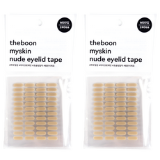 THEBOON My Skin 裸色單面雙眼皮貼, 480個, 裸膚MS型