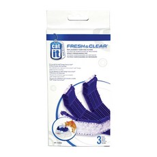 Catit 飲水器專用濾棉 Set 3片, 1盒