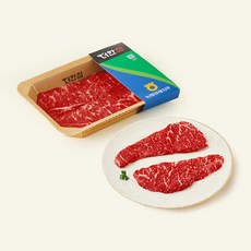 농협경제지주 더한점 채끝 1+등급 구이용 (냉장), 1개, 200g