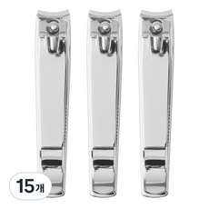 BELOTTY 高級大型圓頭指甲剪, 隨機出貨, 15個