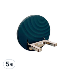 沃趣家 圓形吹風機架, 5個, 綠色