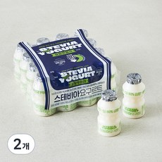 남양유업 스테비아 요구르트, 65ml, 16개입, 2개