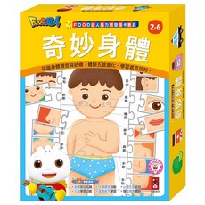 FOOD 超人腦力開發圖卡教具 奇妙身體 2歲以上, 盒裝