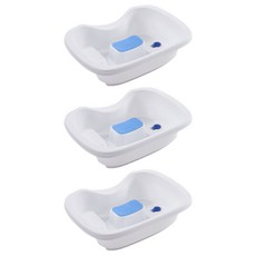 JLIFE 泡泡洗髮洗頭盆, 白色, 3個