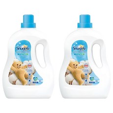 스너글 초고농축 섬유유연제 허거블 코튼 본품, 4L, 2개