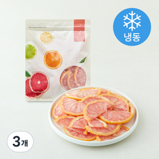 딜라잇가든 자몽 슬라이스 반태 (냉동), 3개, 400g
