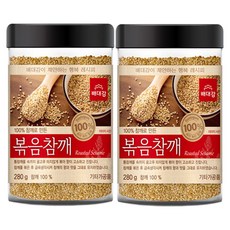 Baedaegam 焙炒芝麻, 280g, 2個