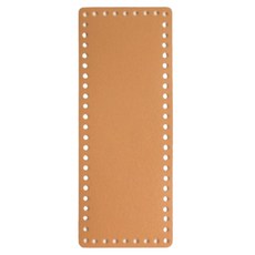 야나 직사각형 가죽 바닥 세트 23 x 9 cm, 카멜, 1세트