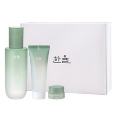 HANYUL 韓律 艾草保濕舒緩保養品組 乳液 125ml+凝膠 100ml+面霜 10ml, 235ml, 1組