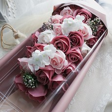 MORIANN 香皂花束, 粉色
