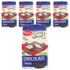 巧克力威化餅, 5包, 125g