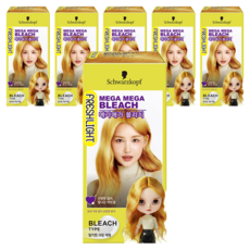 FRESHLIGHT 富麗絲 漂色染髮劑 Mega Mega Bleach, 130ml, 6個
